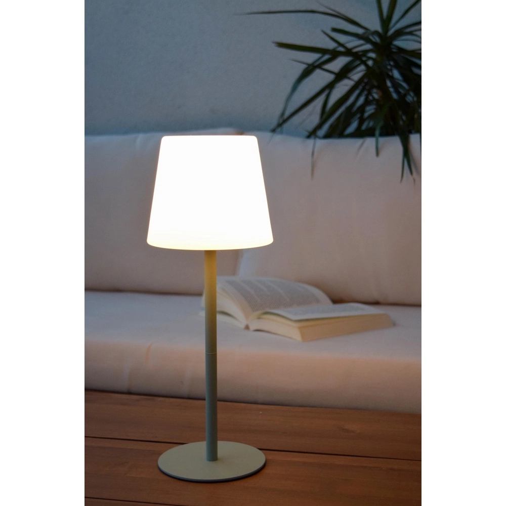 Rechargeable table lamp Tyon Green Lucide 5411212134752