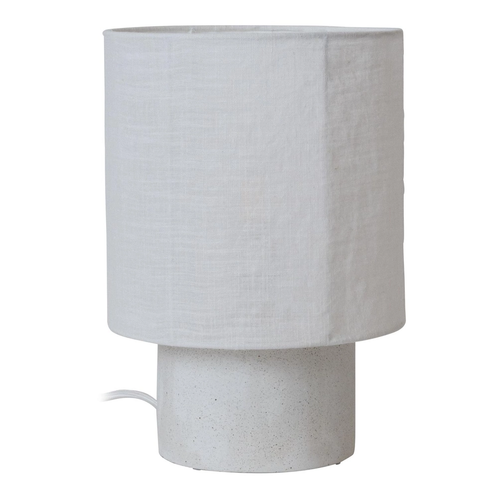 Table lamp Tissaja Ø 20cm white