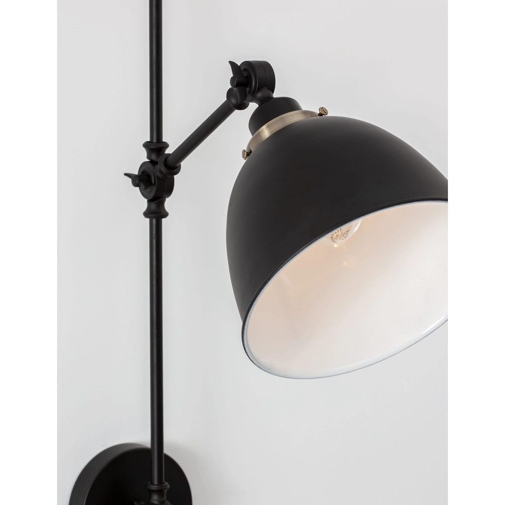 Wall lamp Virgo black Lyora 5212017420725