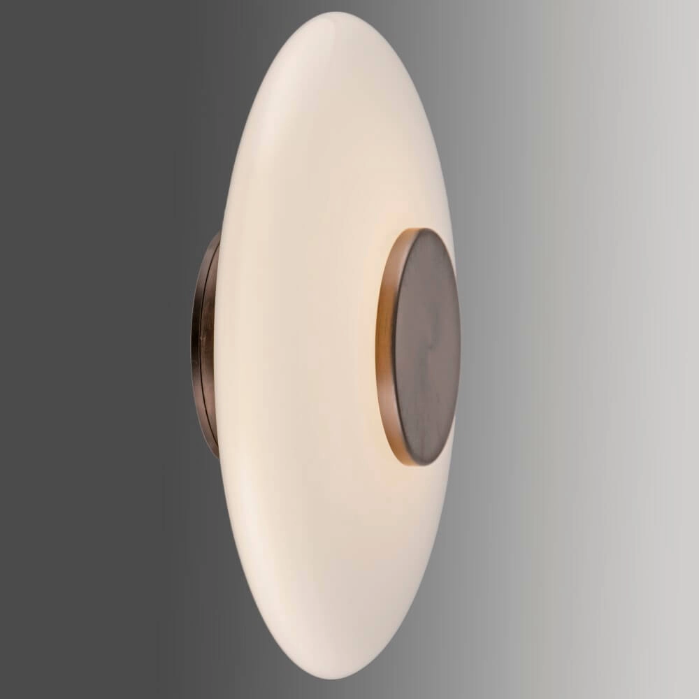Design wall lamp Pure Vitrum brown Paul Neuhaus 4012248382493