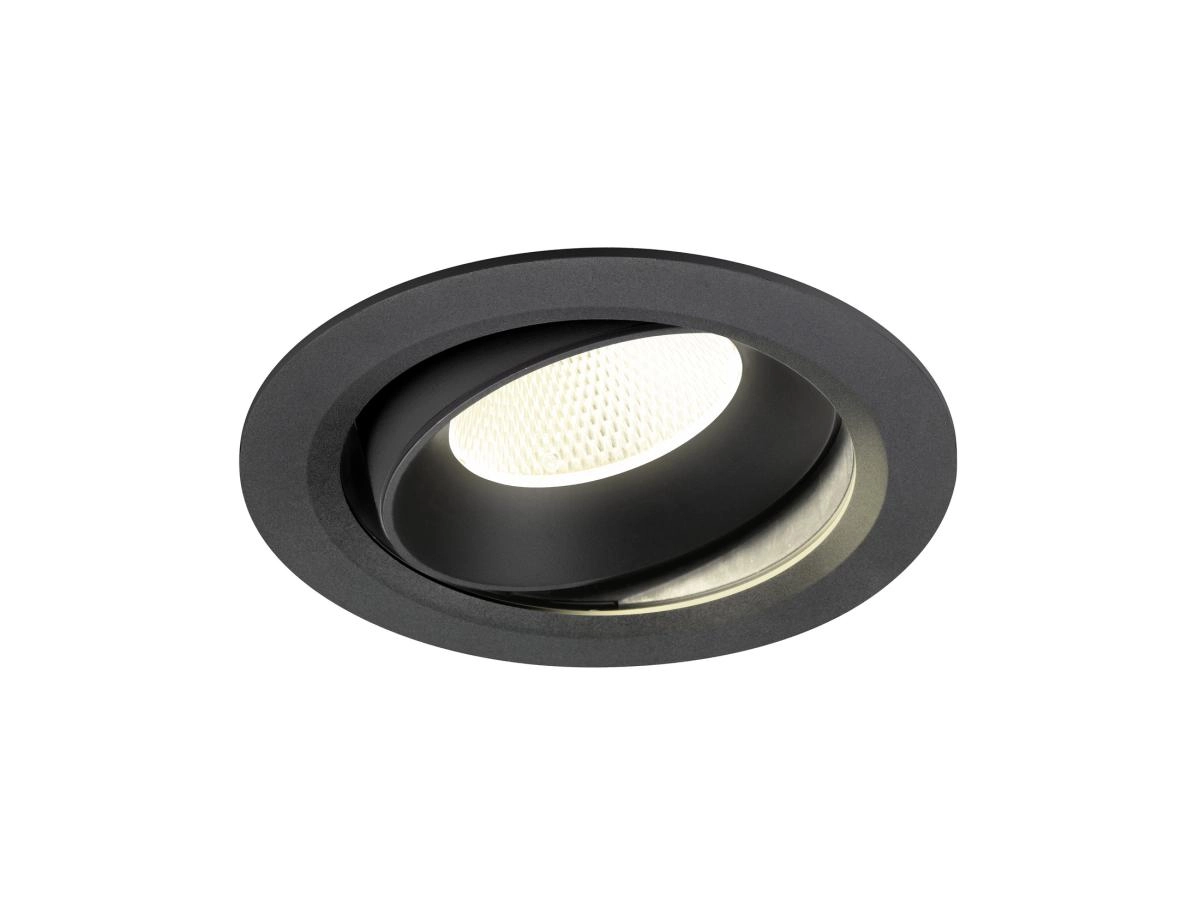 Recessed spotlight Numinos Move XL black 4000K - 20deg