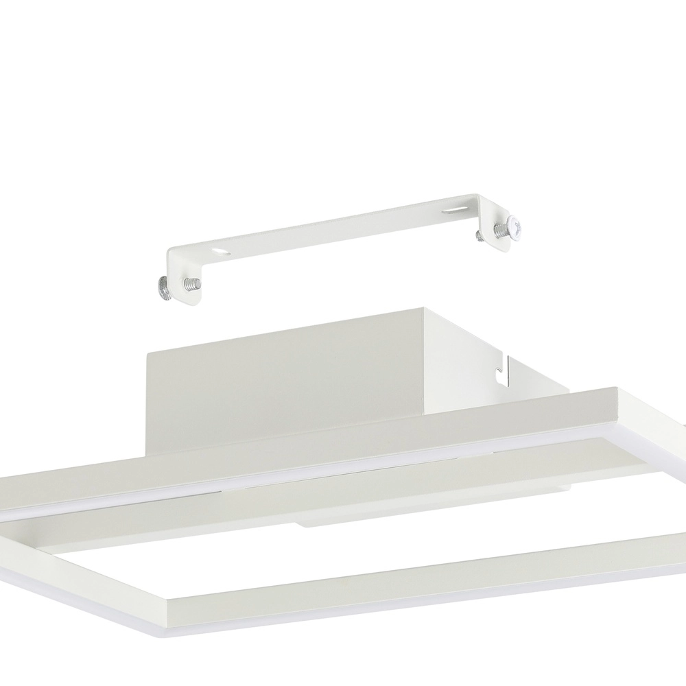 Led ceiling light Amandolo with remote control - white - square Eglo 9008606303946