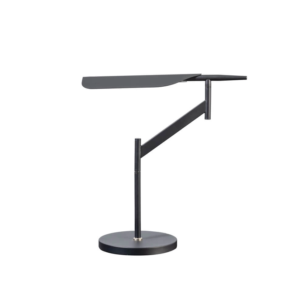Design floor lamp Wing black