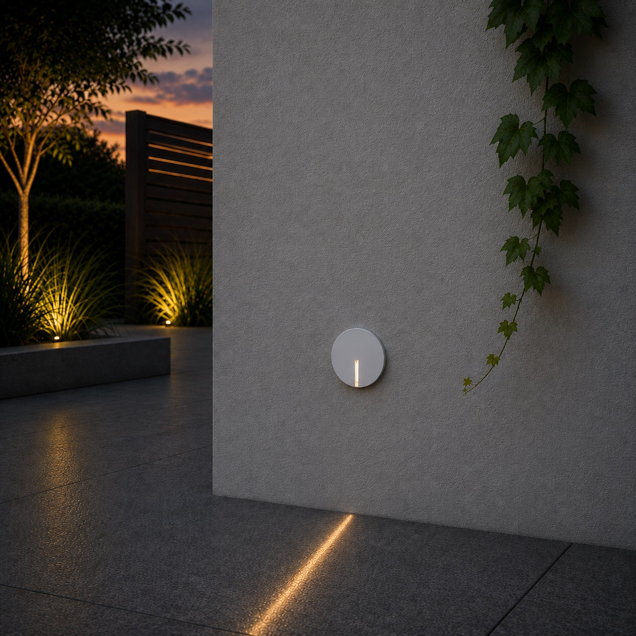 Recessed light Aizen Round white