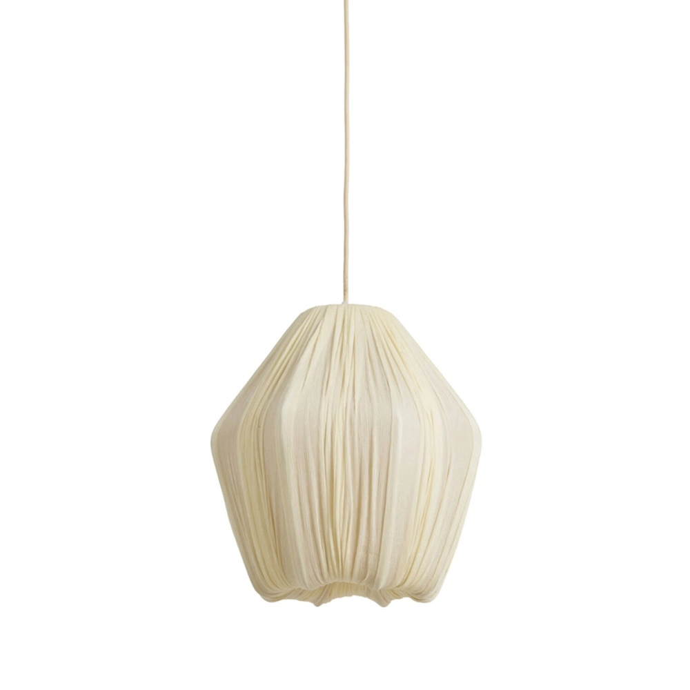 Pendant lamp Tambisan white Ø 34cm