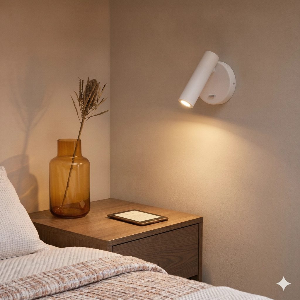 Wall spotlight Laredo white