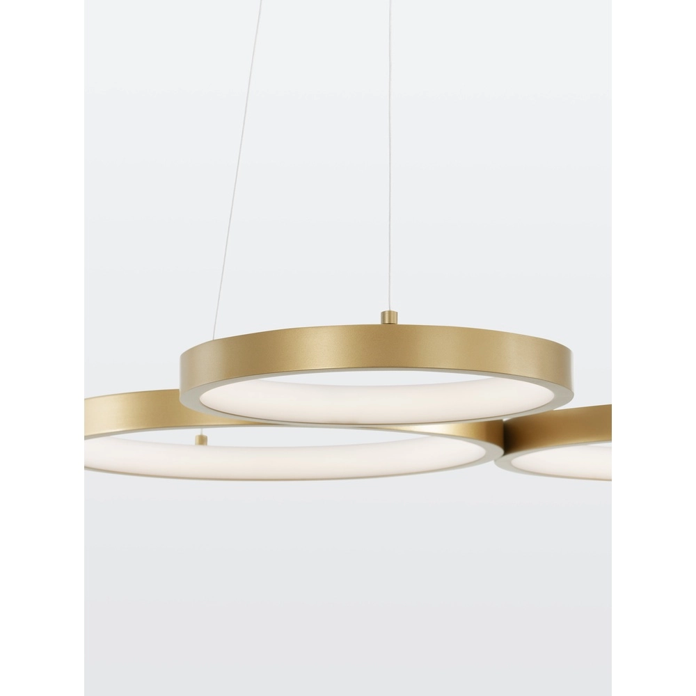 Modern pendant lamp Magnus gold 55cm Lyora 5212017433176