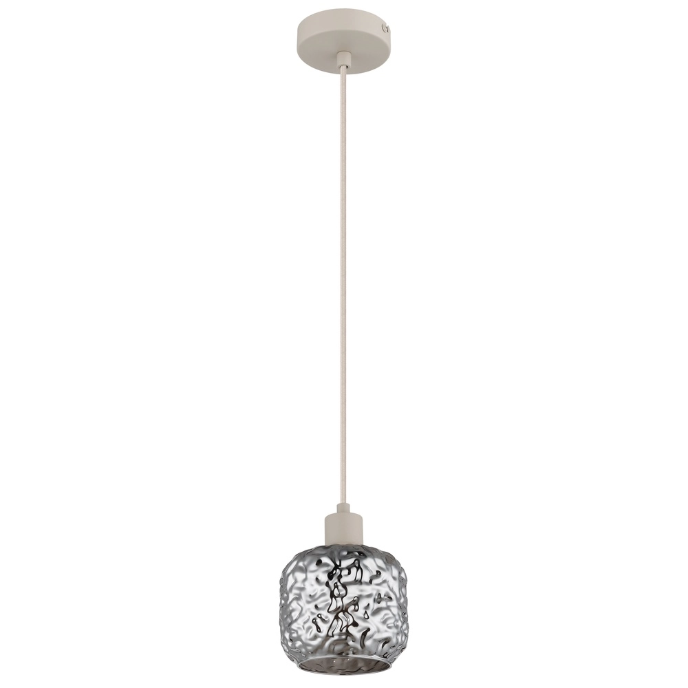 Pendant lamp Antonio sand brown Globo 9007371569724