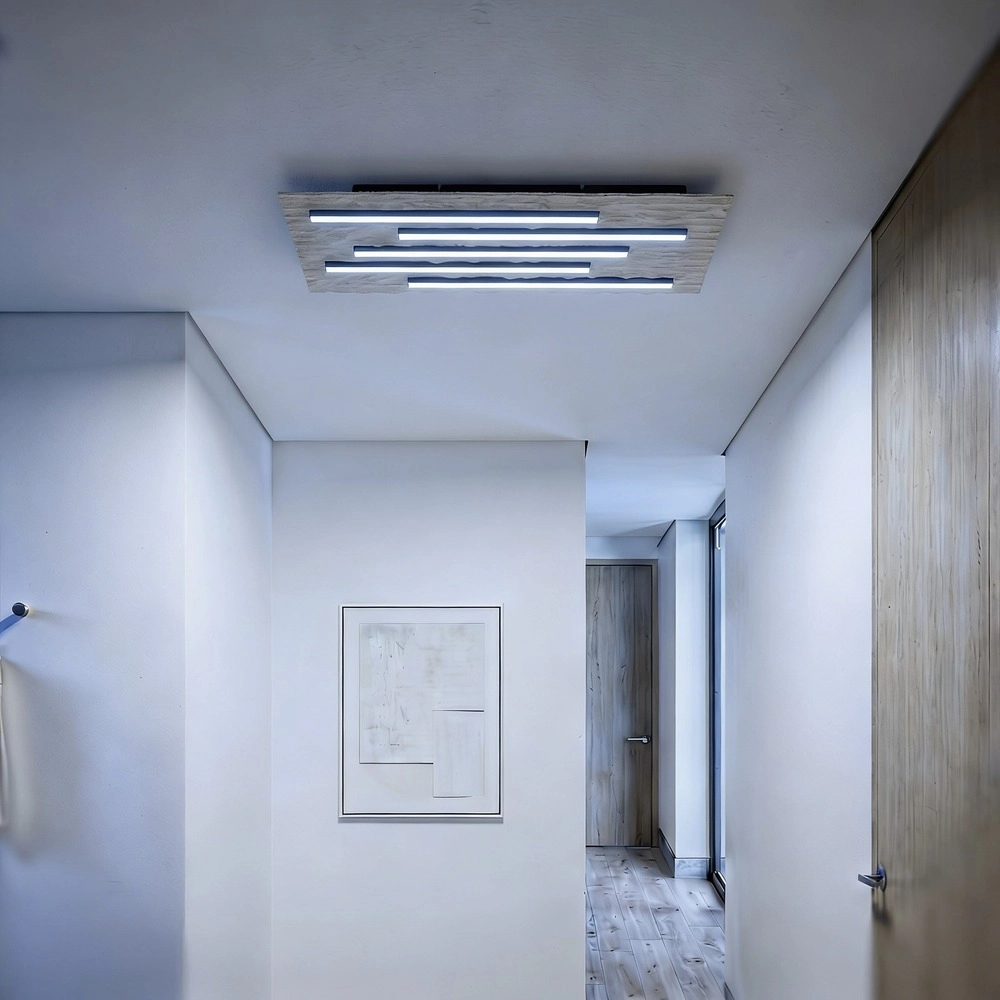 Ceiling lamp Campomarino sand brown 60cm