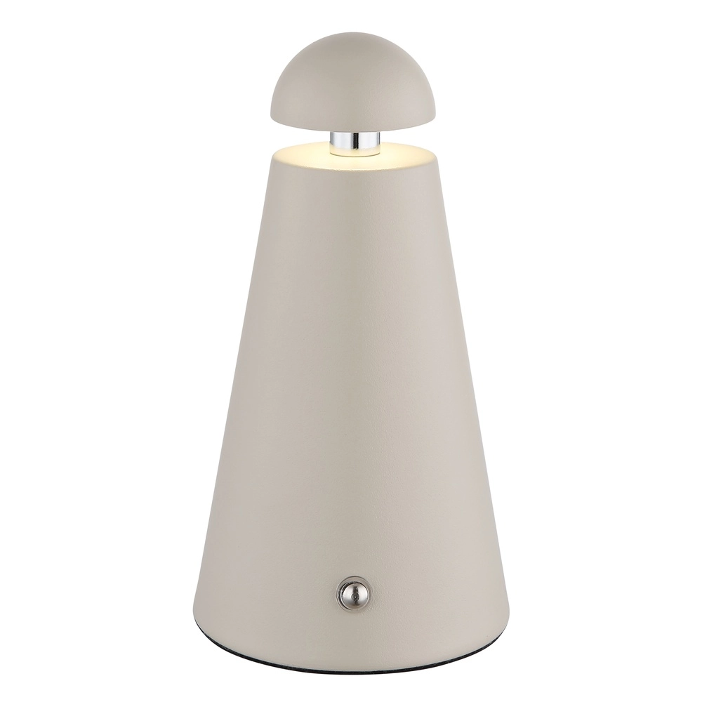 Modern table lamp Liva Sand Brown Rechargeable Globo 9007371566914