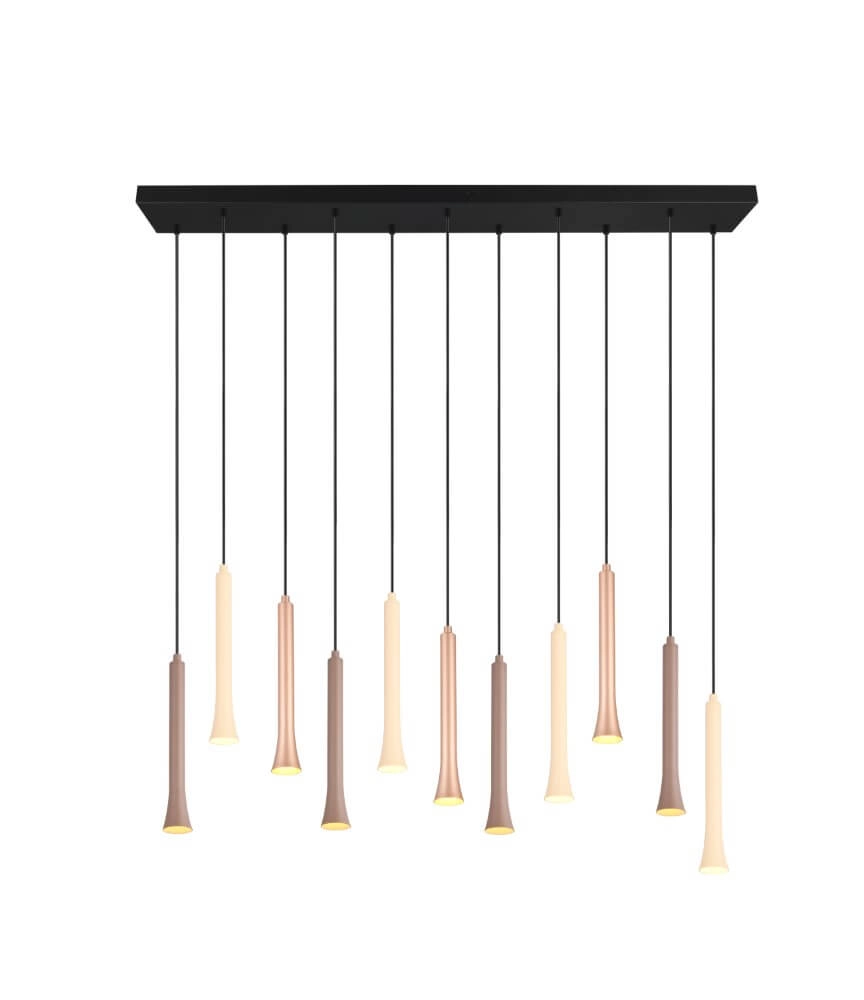 Multi pendant lamp Fiato 115x34cm Trio 4017807616705