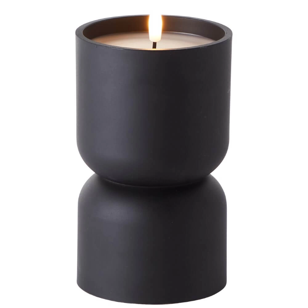 Candle light Lovere black 18.5cm