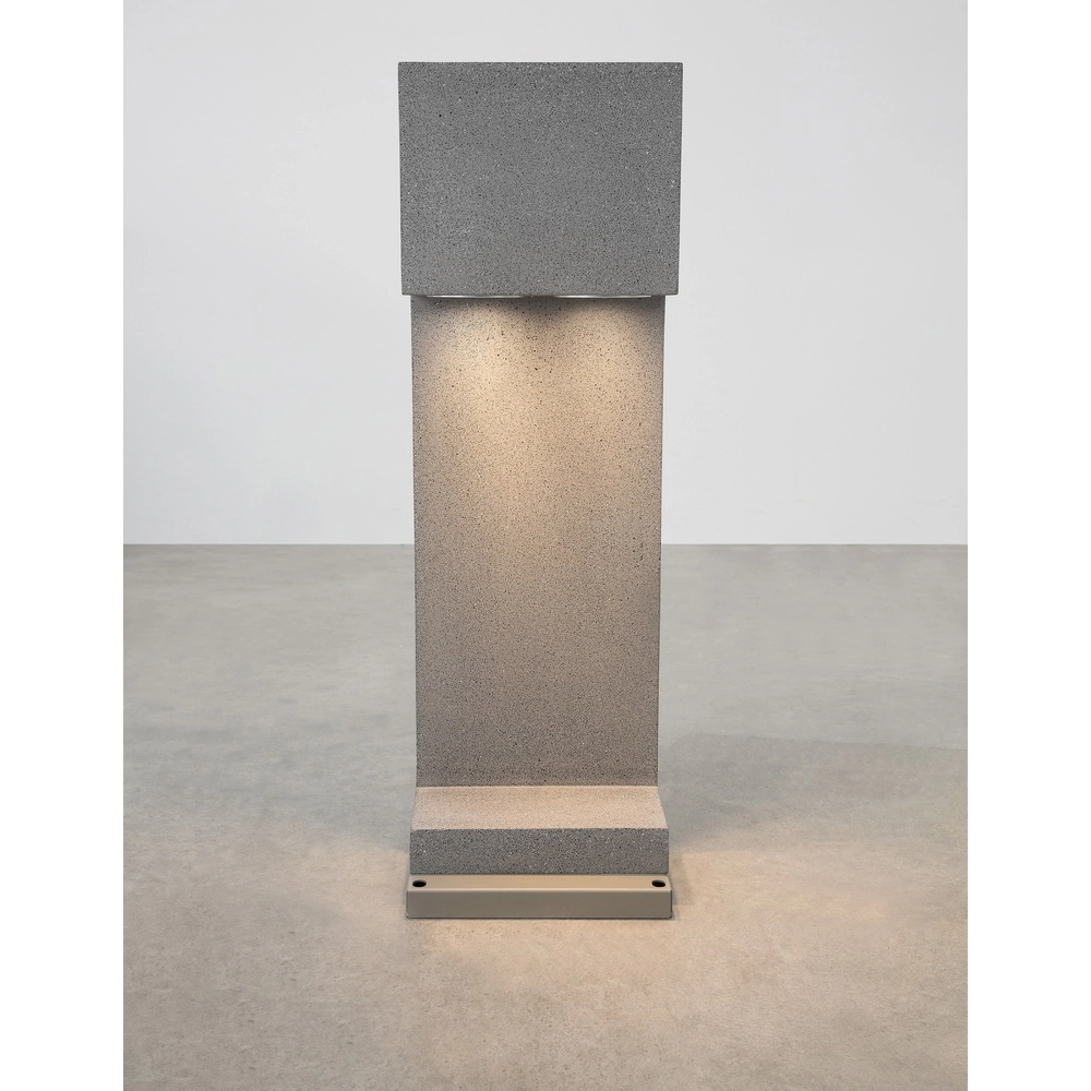 Garden lamp Grante concrete grey