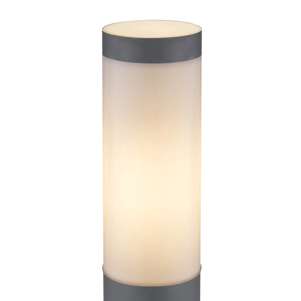 Design outdoor lamp Boston anthracite with white Globo 9007371413577