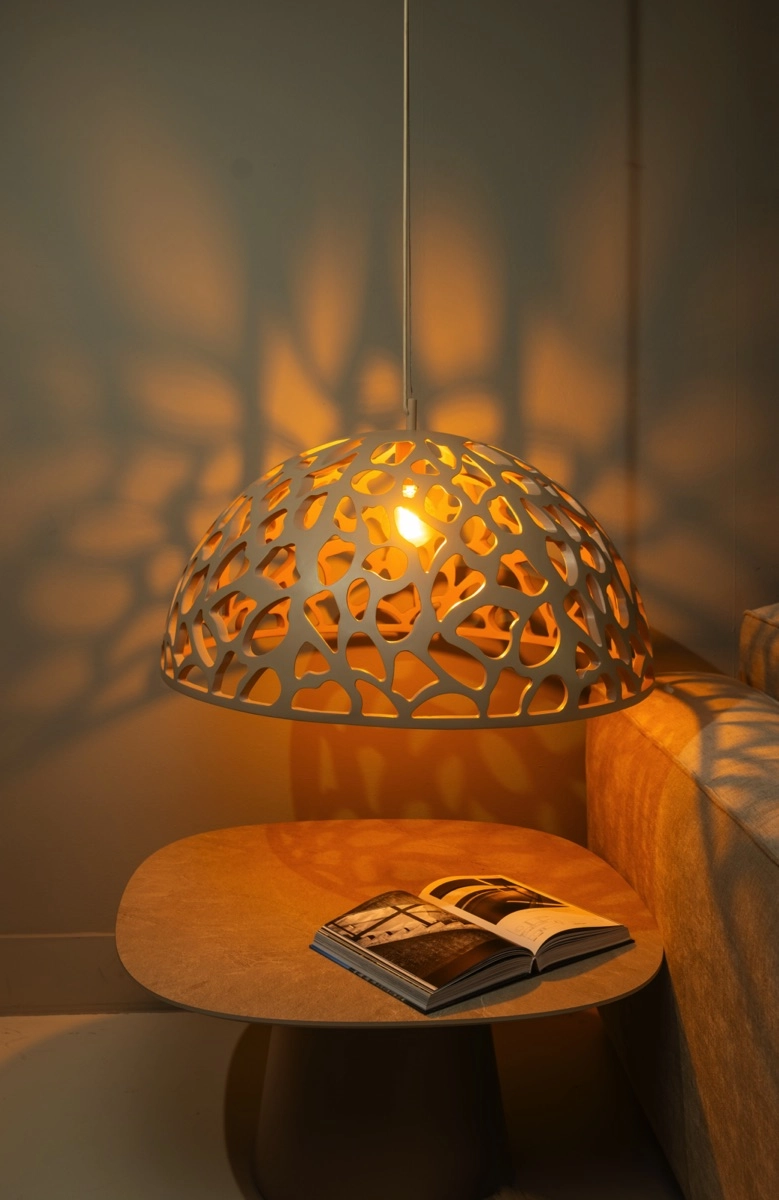 Characteristic pendant lamp The Open Ø 70cm - sand ETH 8720195312246