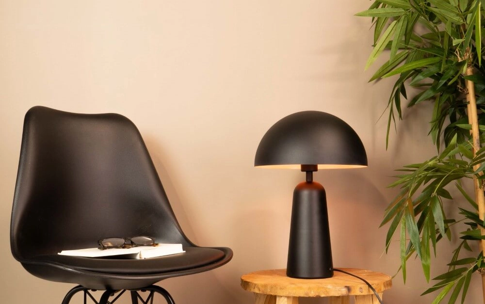 Black table lamp Aranzola Eglo 9008606240012