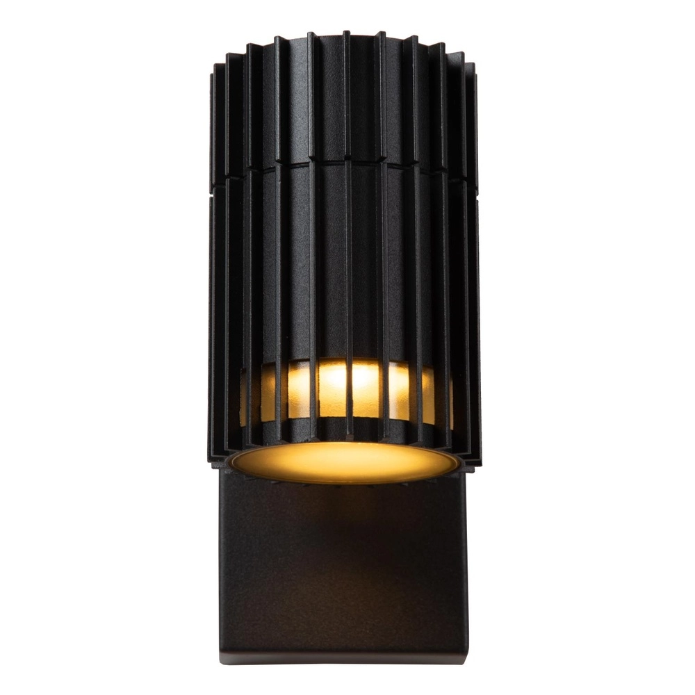 Black wall lamp Timbala single Lucide 5411212113900
