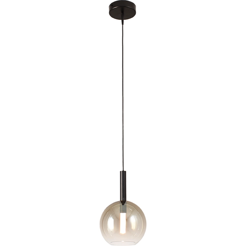 Pendant lamp Ø 17cm Lido Ball with gold-fading glass