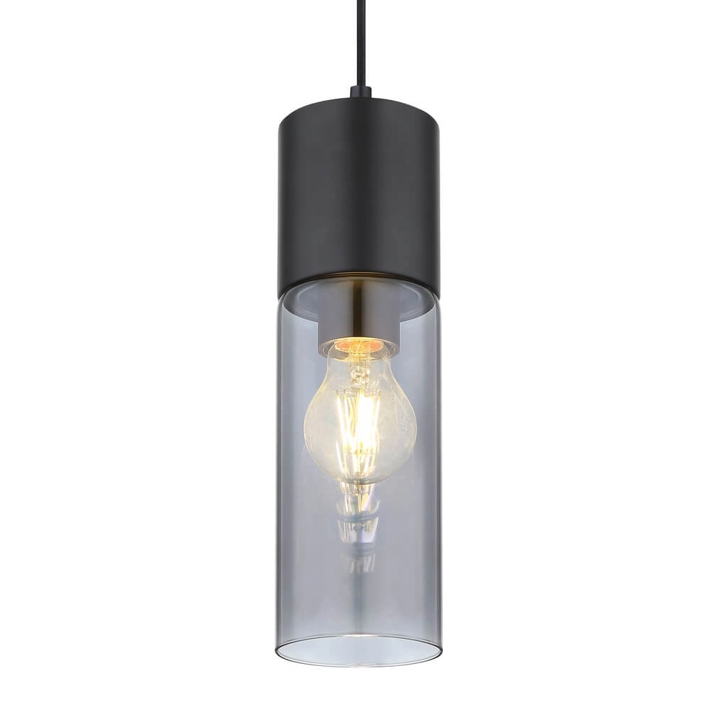Sleek pendant lamp Annika Single Black Globo 9007371433766