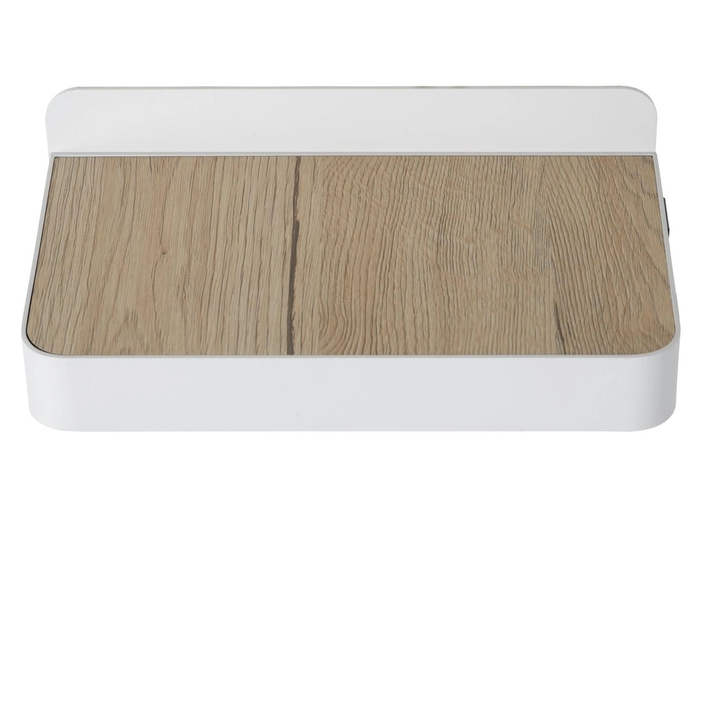 Bedside lamp Atkin with USB charging point white Lucide 5411212770837
