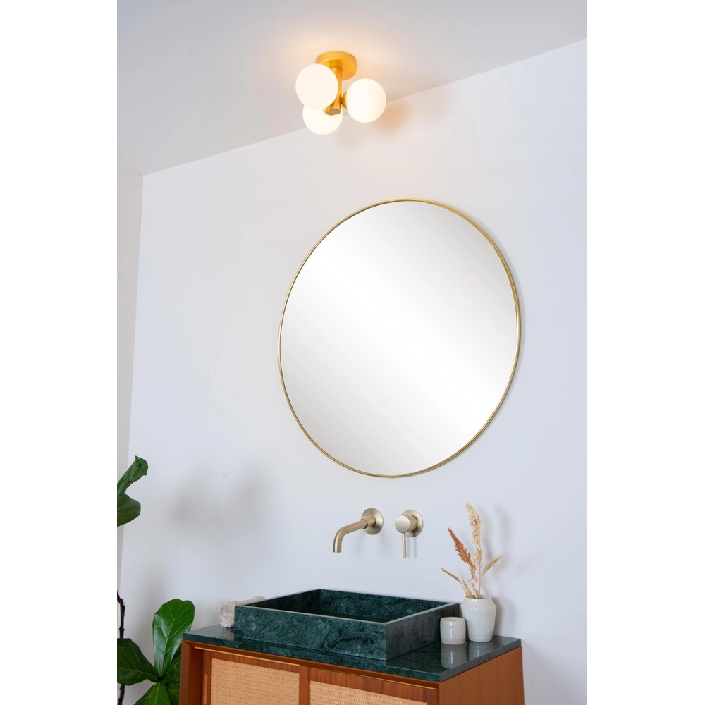 Ceiling lamp Trudy Gold 3-light Lucide 5411212741011