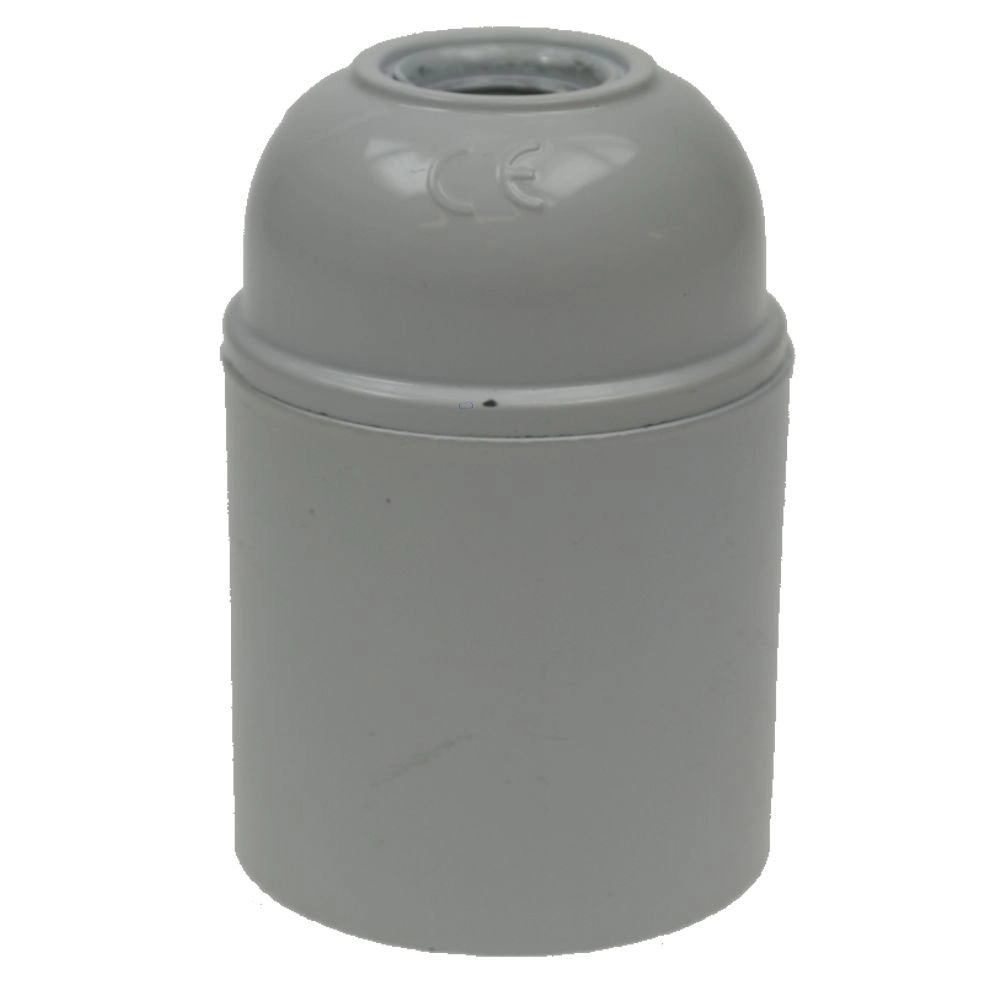 Lamp holder E27 - Base smooth white