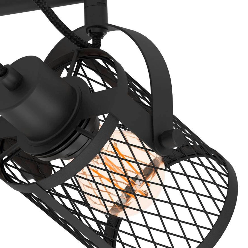 Ceiling lamp Dellow 1 black 2-lightest Eglo 9002759312442