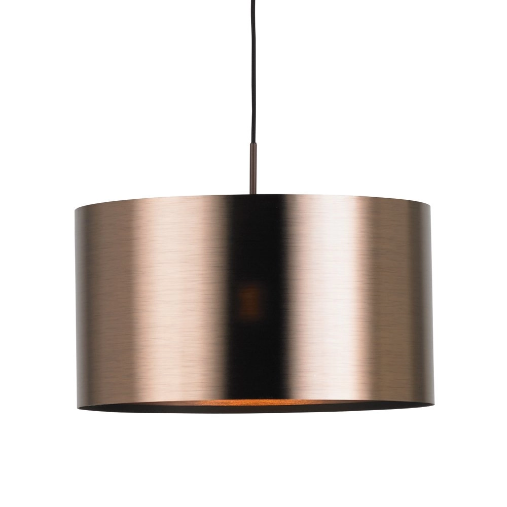 Pendant lamp with copper shade Saganto 1 Ø 45cm
