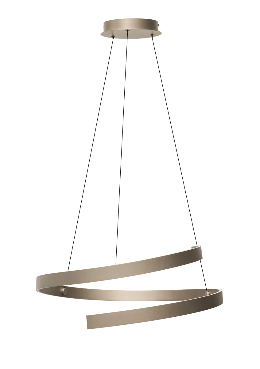 Led pendant light Remona Ø 60cm - champagne