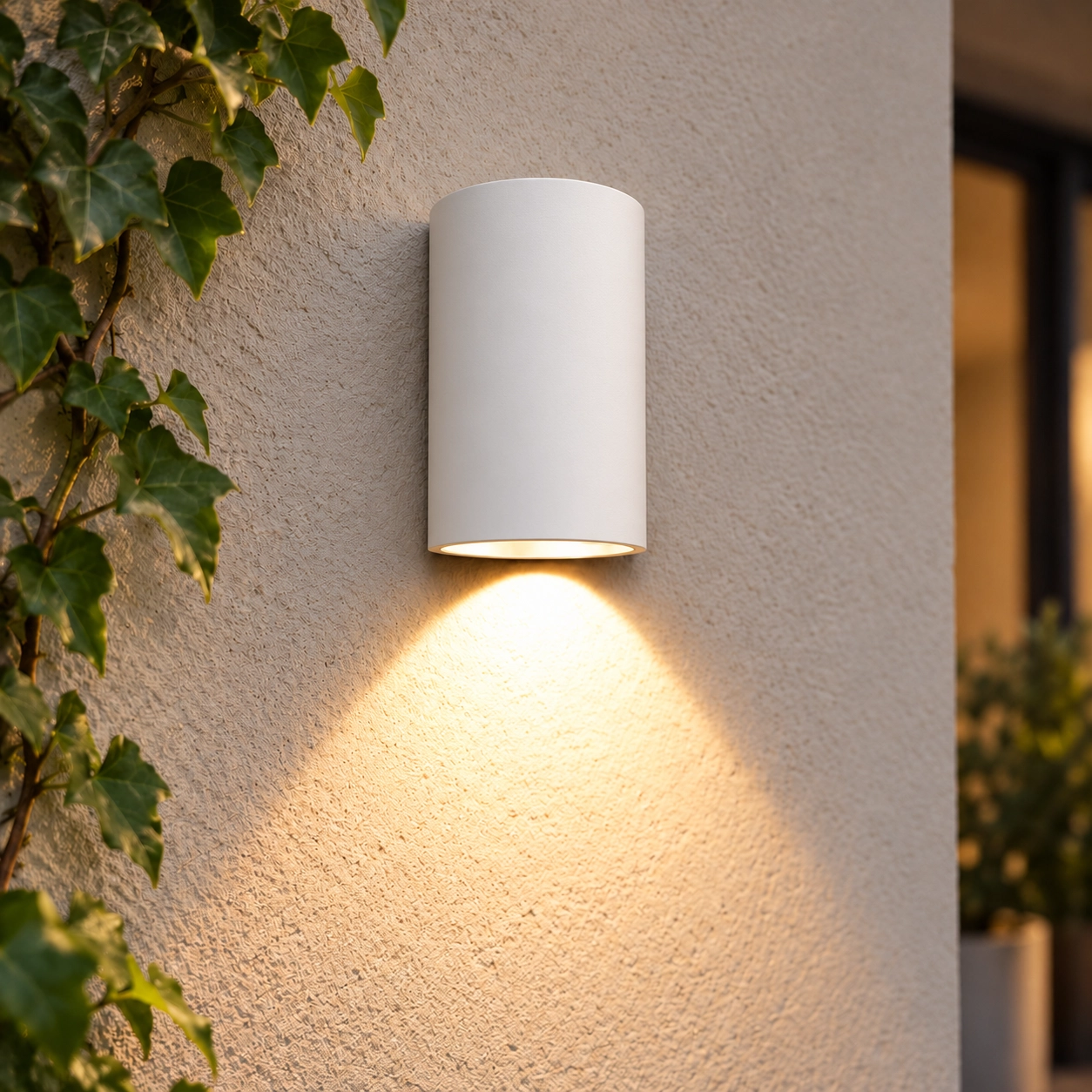 White LED spot Brody 7cm - white