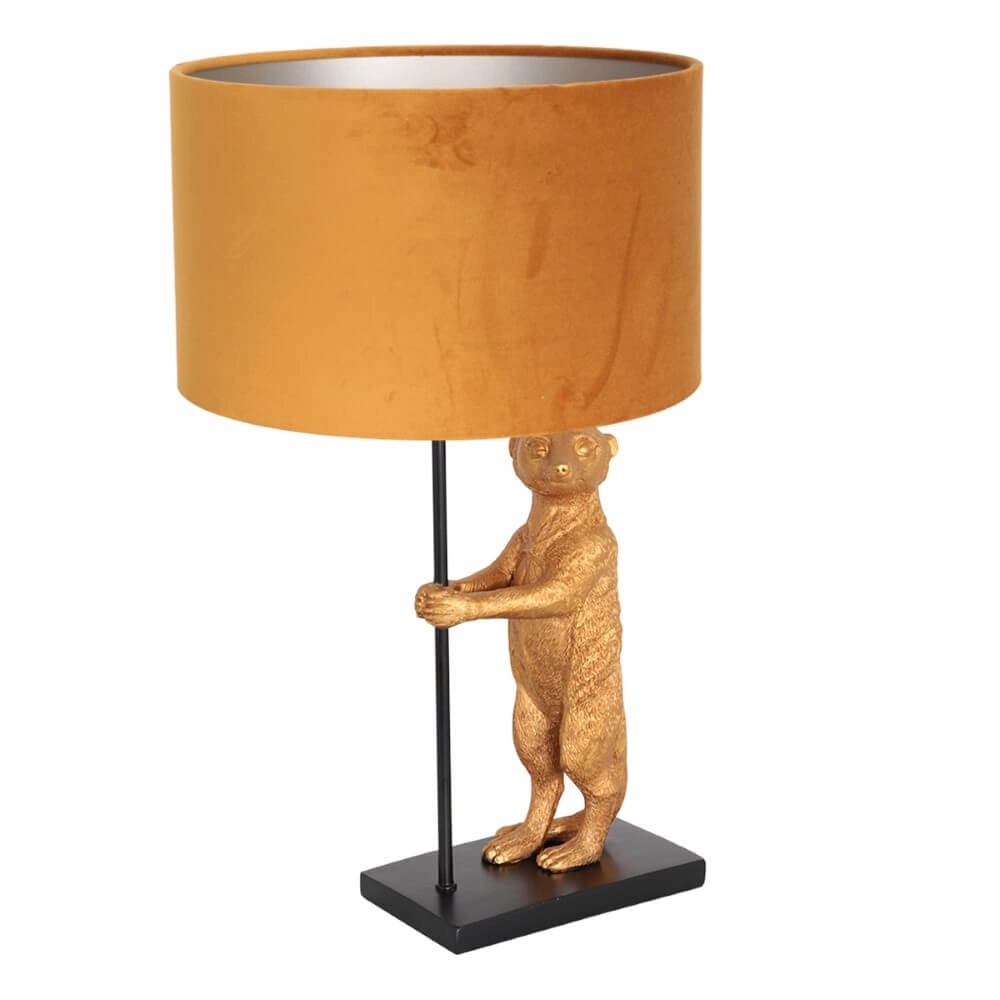 Table lamp Animaux with gold velvet Steinhauer 8712746151848