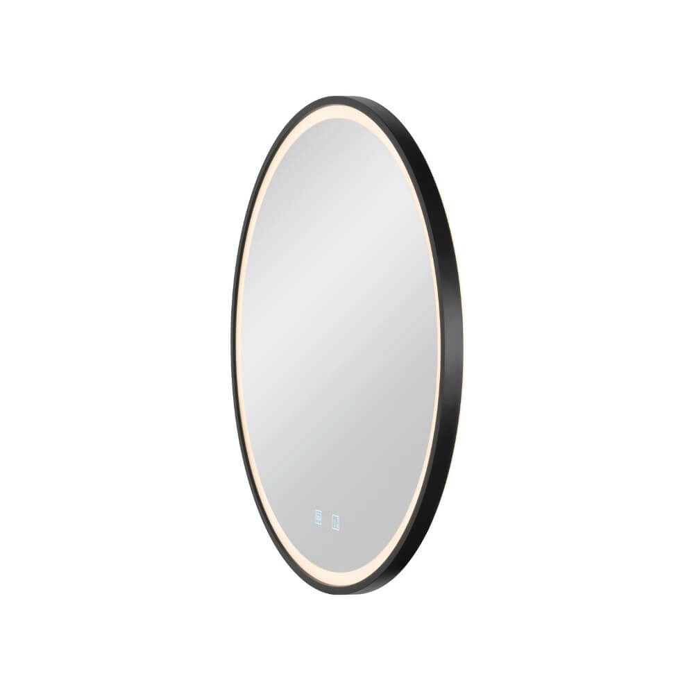 Mirror wall lamp Trukko Black - Ø 60cm SLV 4024163274760