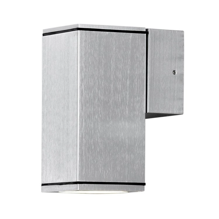 Design wall spot Monza Downlight metallic grey