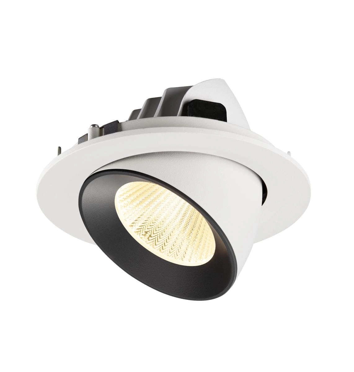 Recessed spotlight Numinos Gimble L white/black 3000K - 40deg SLV 4024163310215