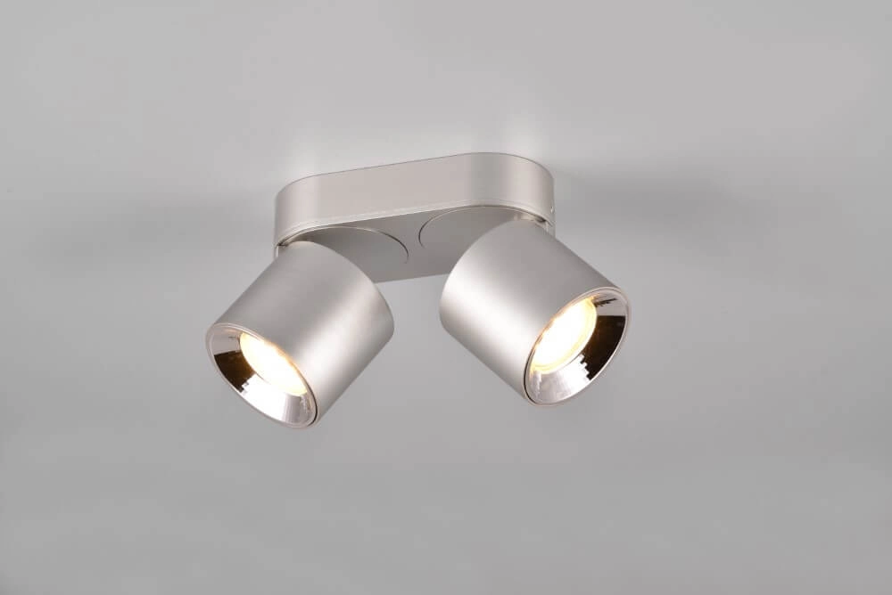 Ceiling light Guayana 2-light nickel Trio 4017807573978