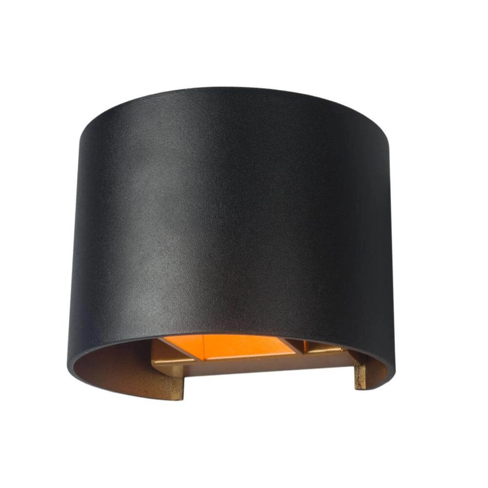 Surface-mounted spot Gyro black with gold Artdelight 8720701100435