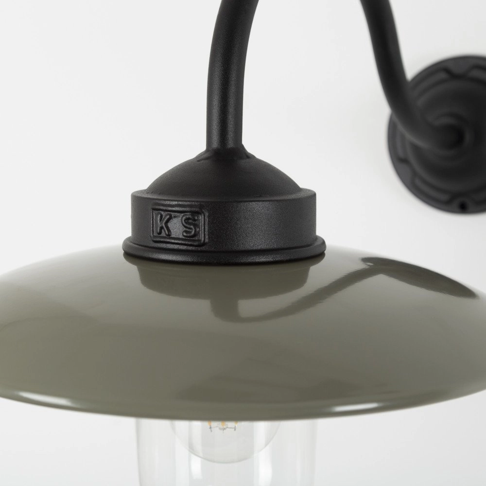 Stable lamp Solingen black taupe KS Verlichting 8714732119108