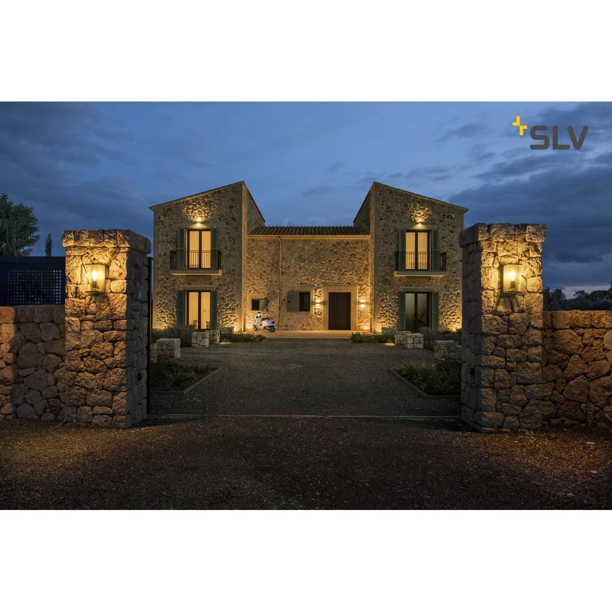 Design outdoor lamp Quadrulo with sensor SLV 4024163226752