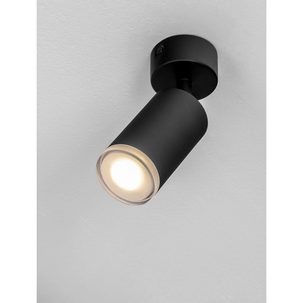 Surface-mounted spot Mao Single Black