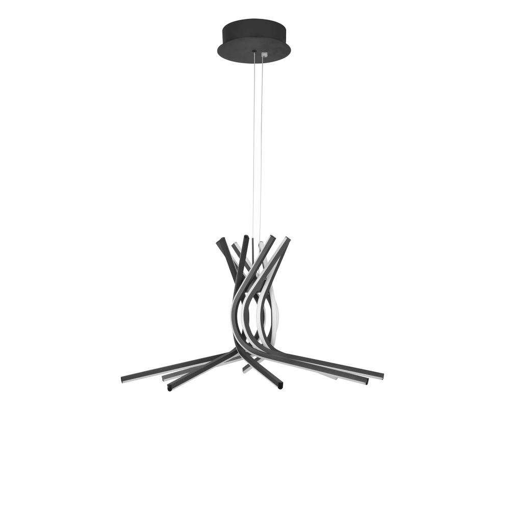 Design pendant lamp Narvi M black Ø 80cm Lyora 5212017424198