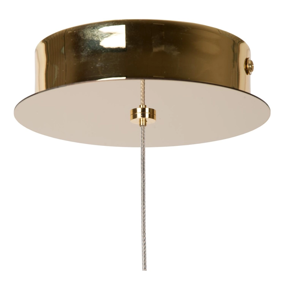 Golden pendant lamp Cintra Ø 14cm Lucide 5411212134370