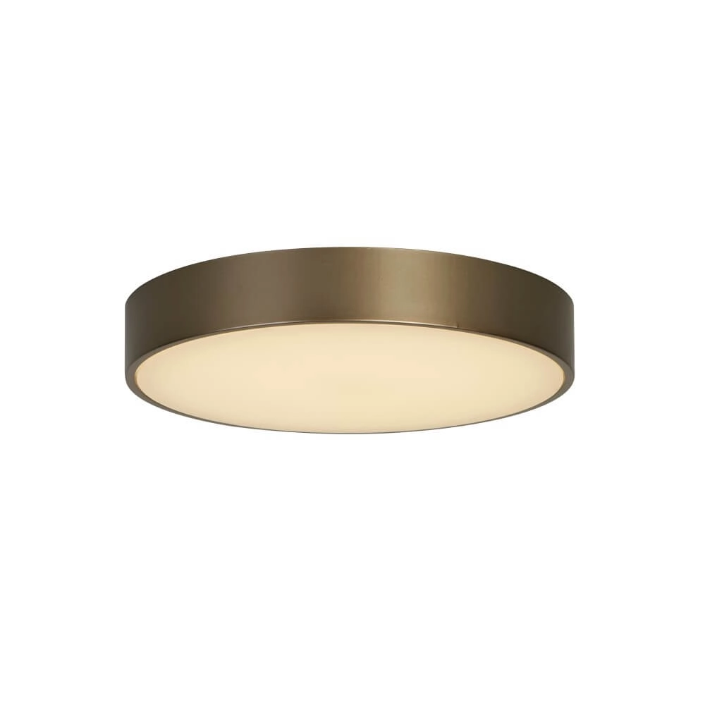 Ceiling lamp Palma Bronze with white window