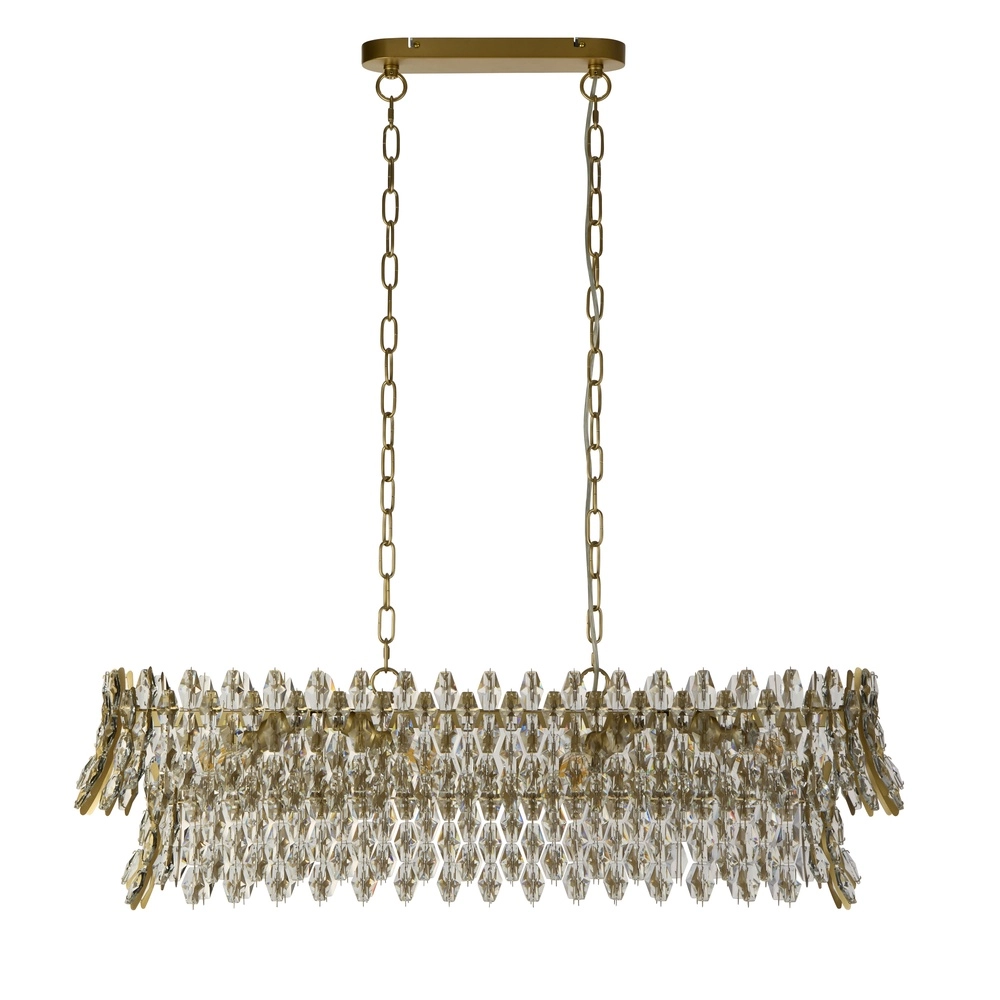 Chandelier Monarch gold 98 x 25cm