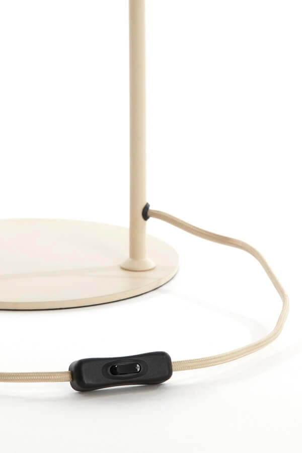 Cream table lamp Elati Ø 20cm japandi Light & Living 8717807702694