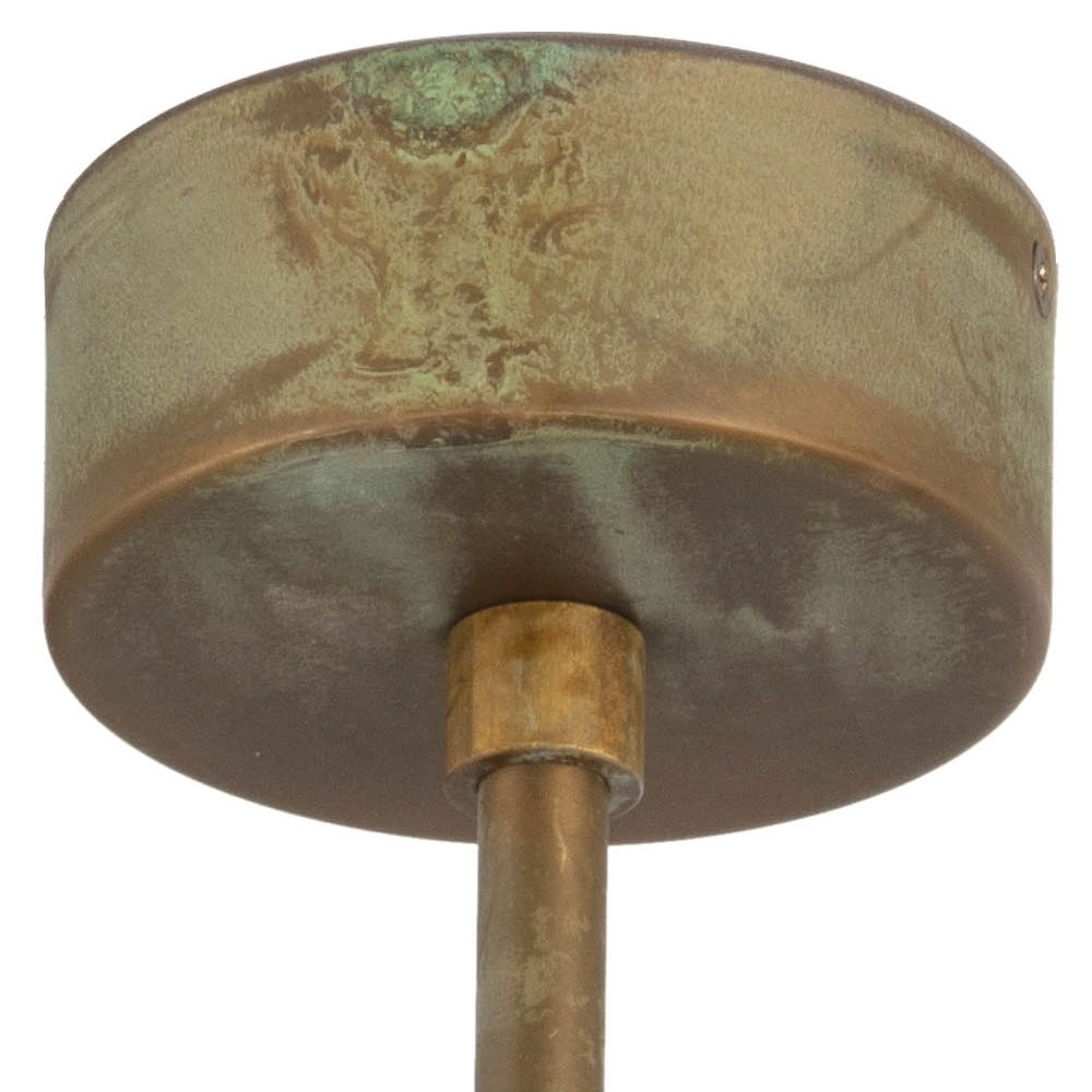Brass hanging lamp Maritiem 15cm bronze brown Franssen 8021035013195