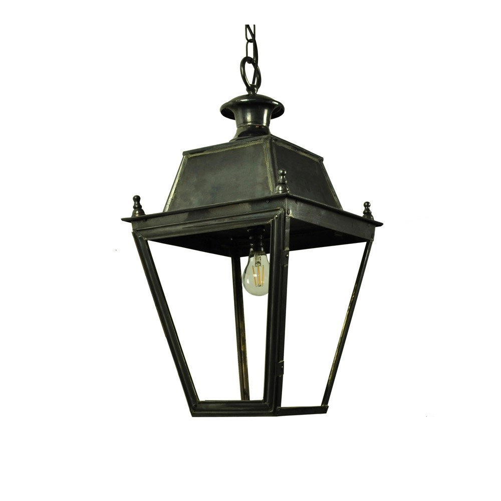 Country Pendant Lamp Balmoral 70cm - antique copper (ant)