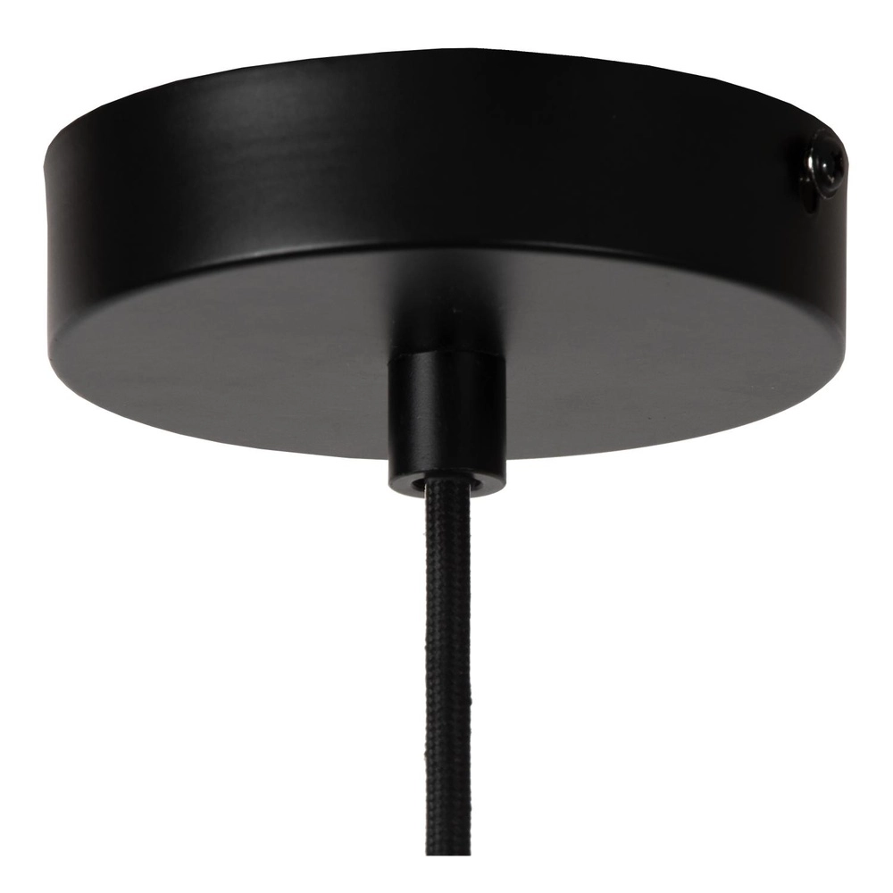 Unique pendant lamp Hannelore Ø 30cm black Lucide 5411212106223