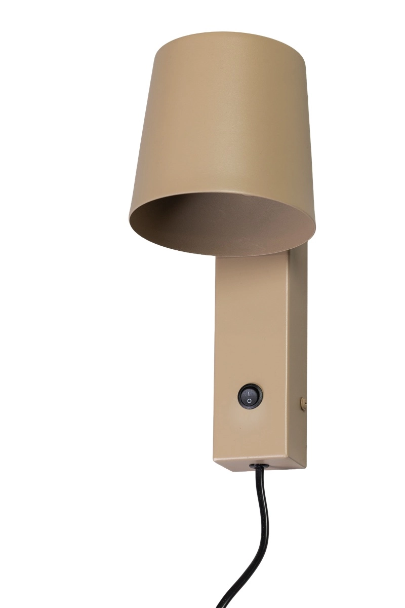Bed reading lamp Priscilla sand