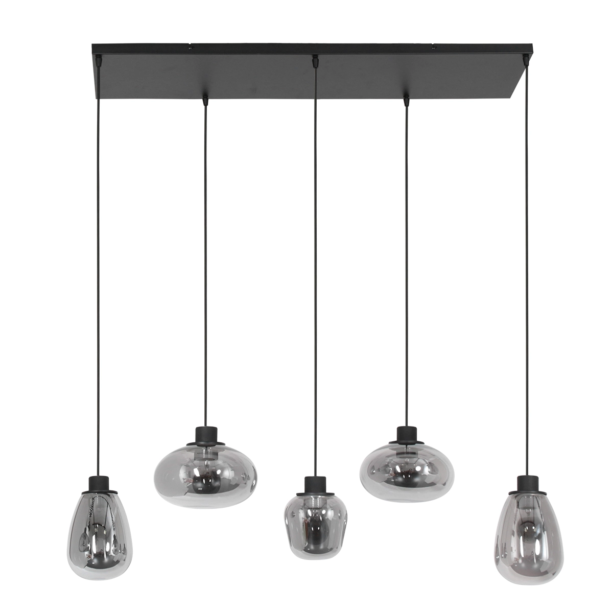 Smoke glass hanging lamp Reflexion Steinhauer 8712746135589
