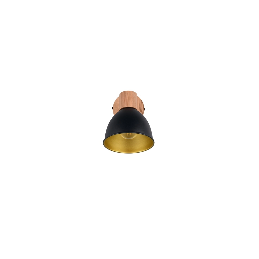 Ceiling lamp Delume Single Black Trio 4017807672237